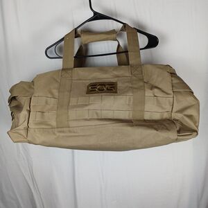 SOG Siege Desert Clay Tactical Duffel Bag Medium – MOLLE Overnight Duffle